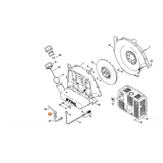 STIHL  Element kątowy 1111 353 2500